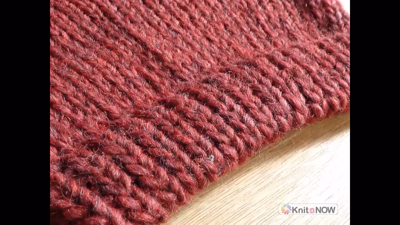 Mock Ribbing How To Tutorial for Machine Knitting