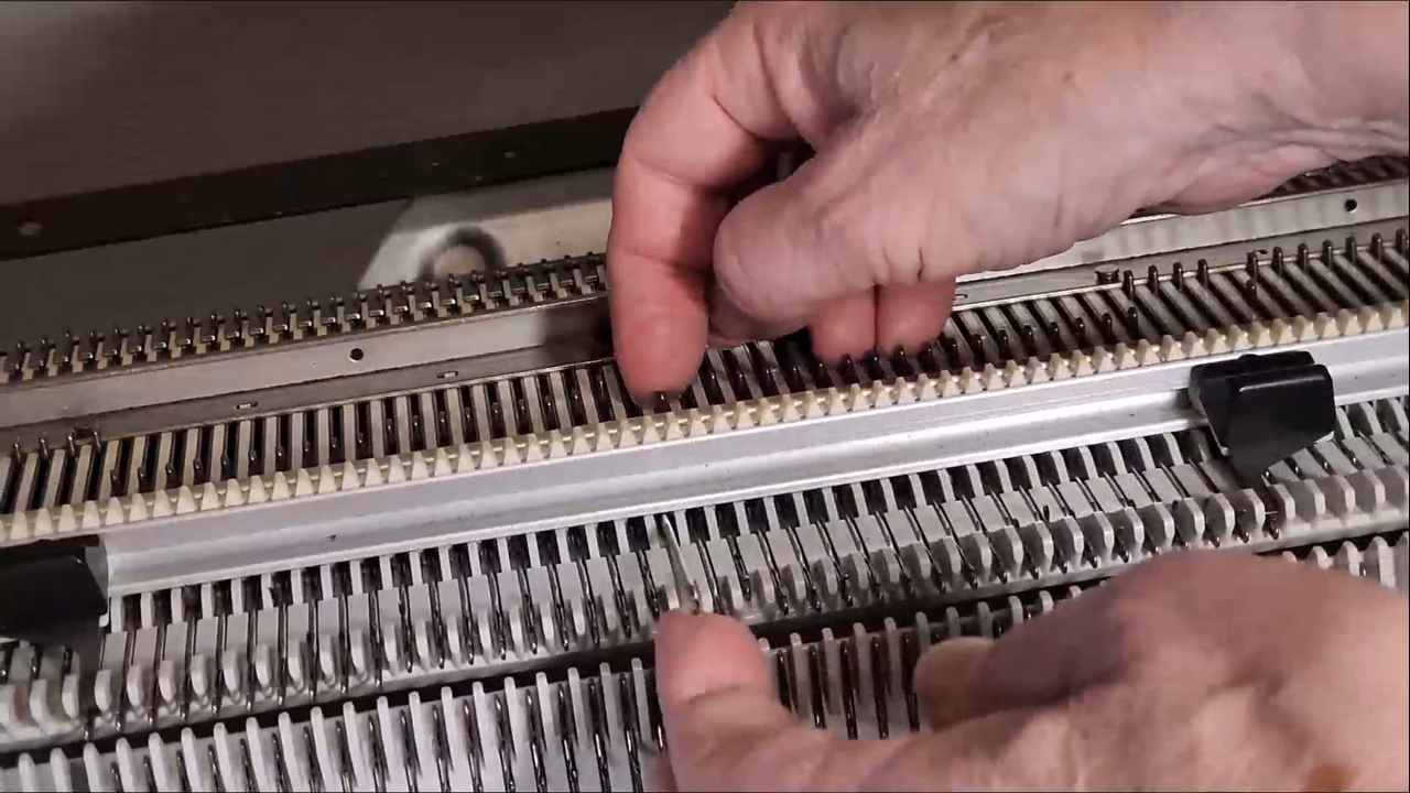 Replace Needles (DM80) Tutorial for Machine Knitting