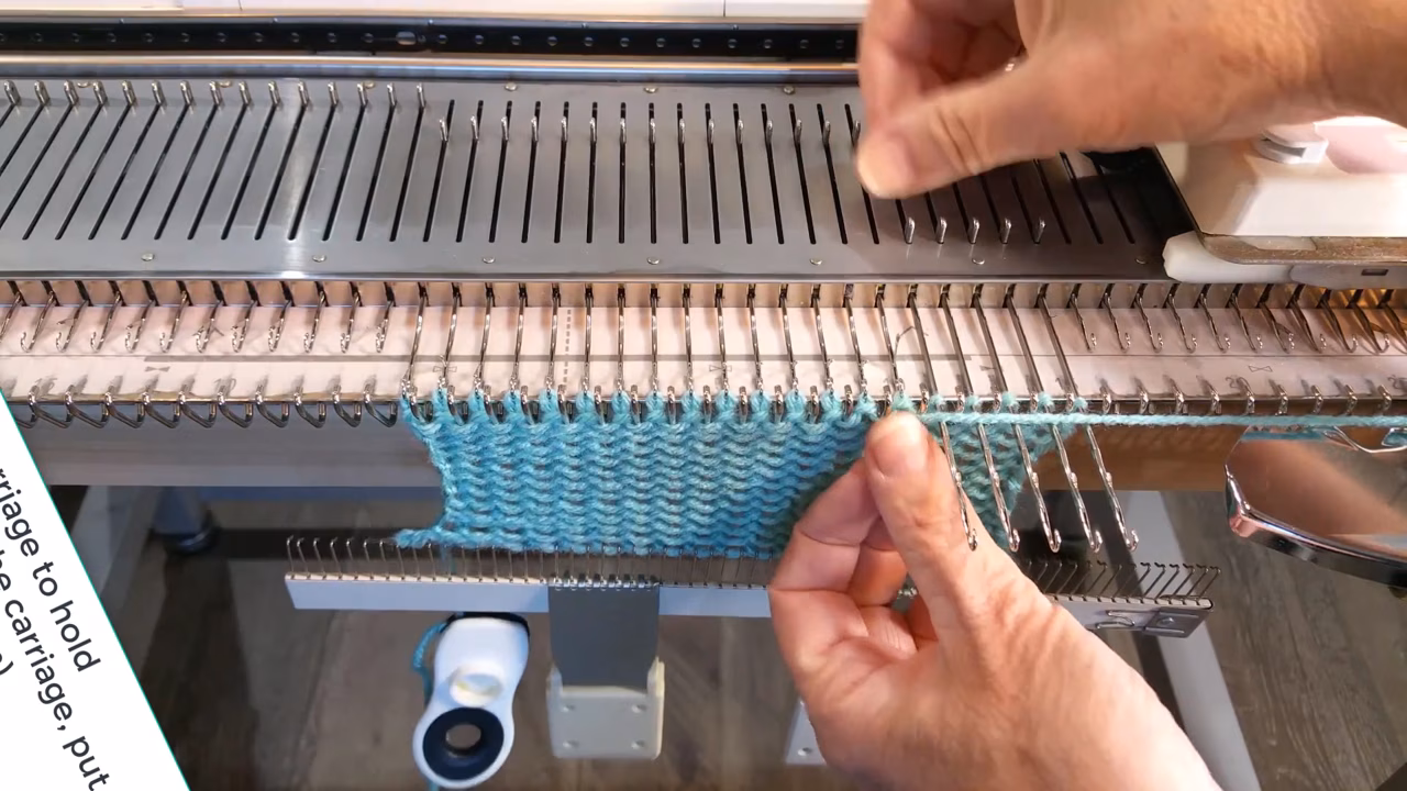 Short Row Refresher Tutorial for Machine Knitting