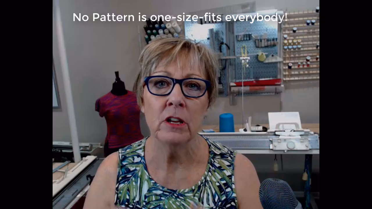 The Secret to Getting Good Fit Tutorial for Machine Knitting