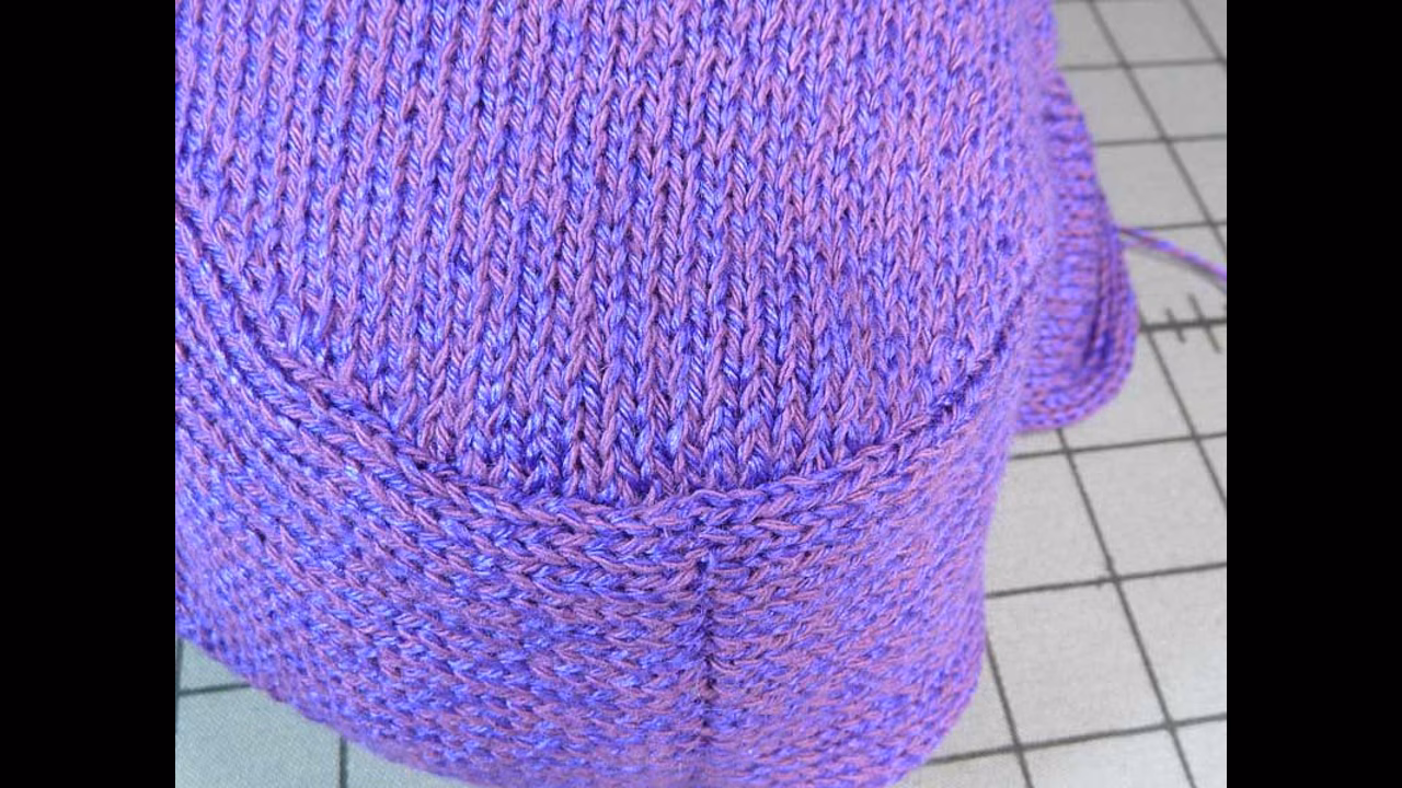 Top Down Set In Sleeves Tutorial for Machine Knitting