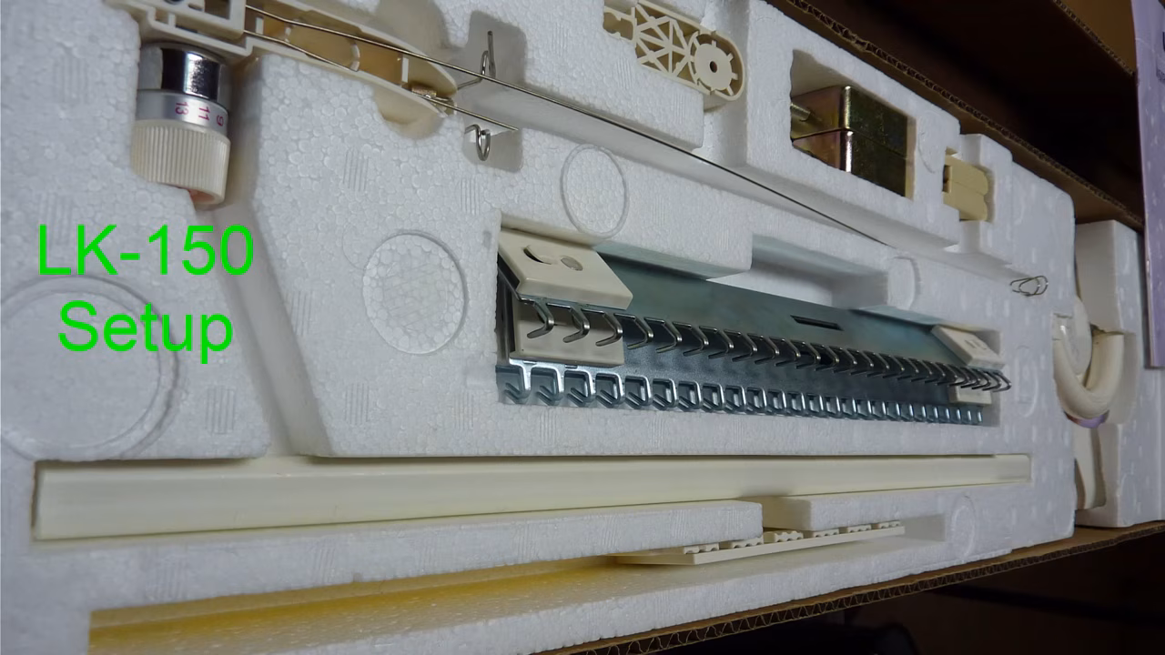 Unbox an LK-150 Tutorial for Machine Knitting