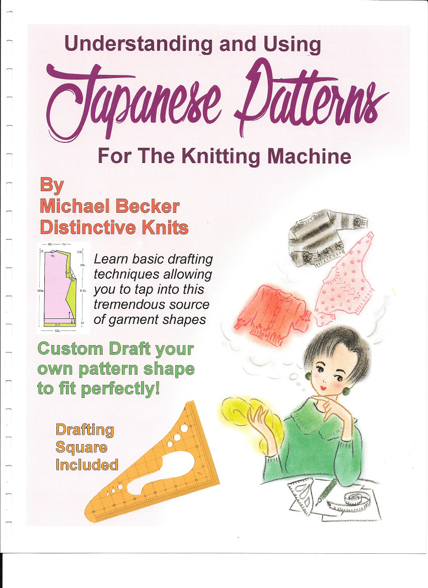 Understanding and Using Japanese Patterns for the Knitting Machine by Distinctive Knit