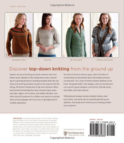 Knitters Handy Book of Top Down Sweaters by Amazon