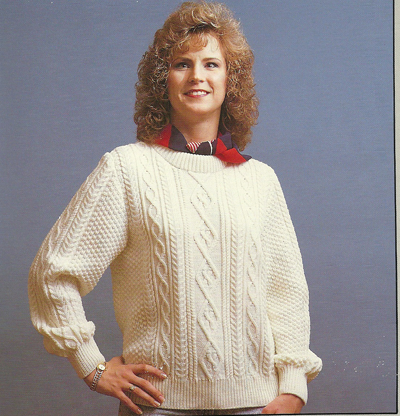 Traditional Irish Knits with G-Carriage (Pullovers) by Tami Nobuyuki