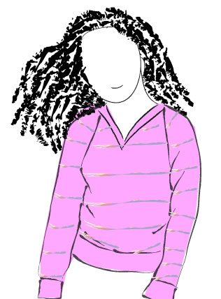 Top Down Raglan - Bulky - V Neck - Youngsters by Knit it Now eBook