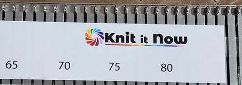 Number Strip (TH160 Main 6mm) by Knit it Now