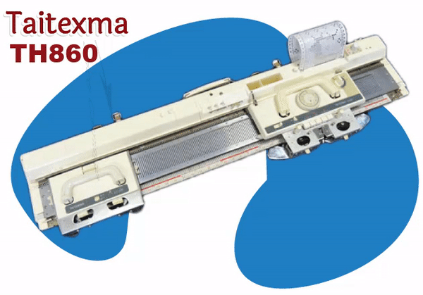 Taitexma TH860 PunchCard Knitting Machine by Peter Patchis Yarns