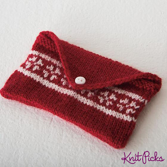 Gift Card Holder You Can Knit This On Your Knitting Machine