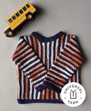 Side-to-Side Stripes | You Can Knit This On Your Knitting Machine