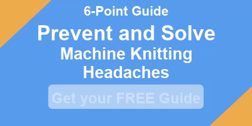 prevent and solve machine knitting headaches