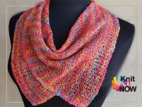 Double Pointed Scarf - Quick win
