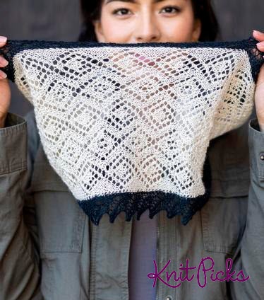 Harlequin Lace Cowl - Inspiration
