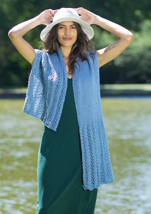 Rippled Waters Wrap - Inspiration