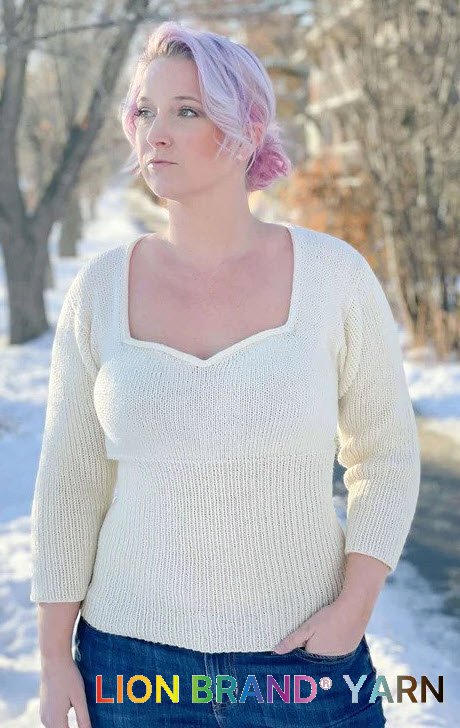 Tesoro Sweetheart Sweater - Inspiration