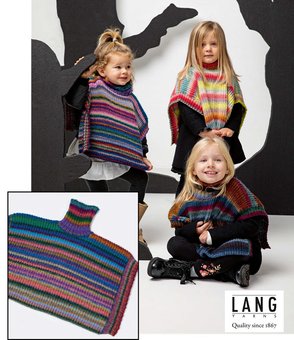 Mille Colori Poncho - Inspiration