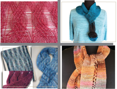 DIY Scarf | You Can Knit This On Your Knitting Machine
