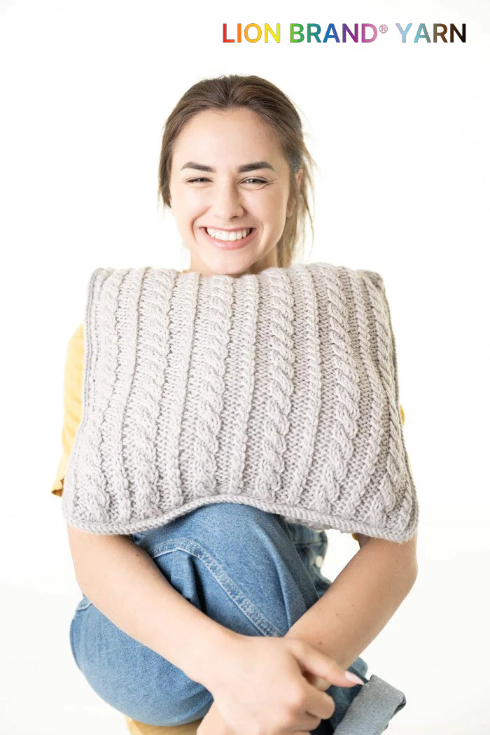 Cable Pillow - Inspiration