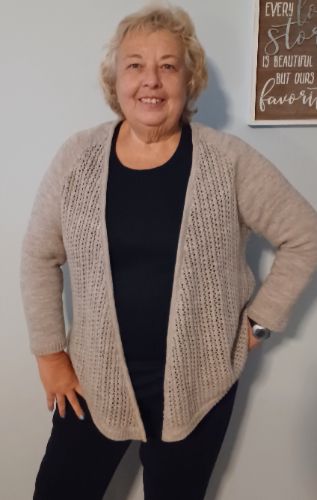 Mauve Cardigan