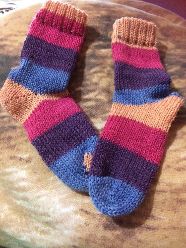 Kids Sock with Short Rows