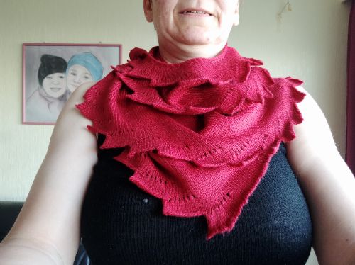 Asymmetric Shawlette/Scarf