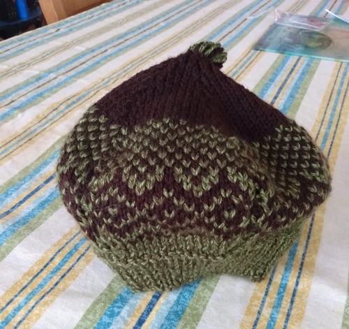 Machine Knit Beret