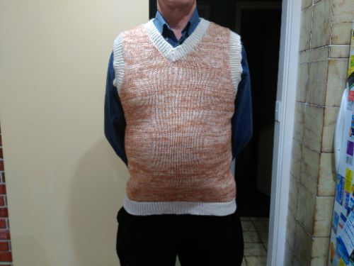 Shale V-Neck Pullover Vest