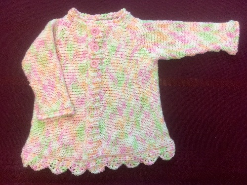 2 Hour Infant Cardigan