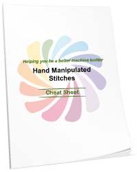 Cheat Sheets for Hand Manipulated Stitch Patterns