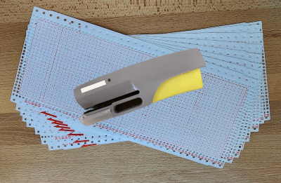 Punchcard Punch and Blank Cards