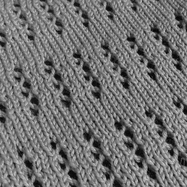 Lace - Hand Manipulated Stitch Pattern For Machine Knitting