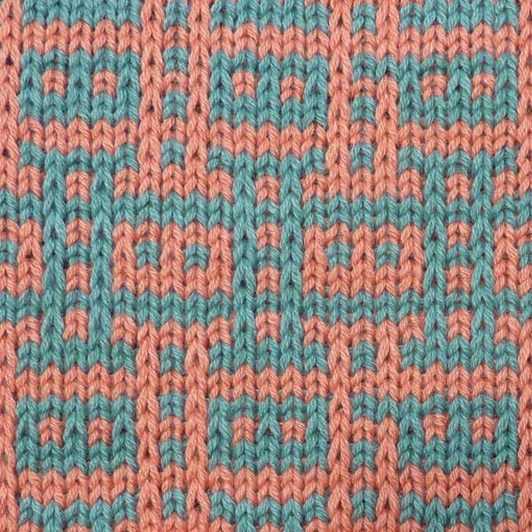 Multi Color Slip Stitch Pattern For Machine Knitting Kin