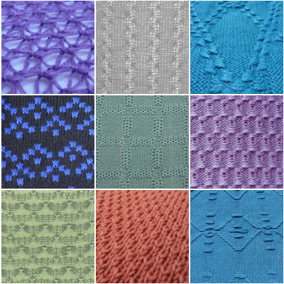 100's of Machine Knitting stitch patterns | Knit It now