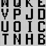 Block Alphabet, Stitch patterns